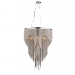 Lampa wisząca LOIRE jasny nikiel/srebrny  ENDON LIGHTING 76512  