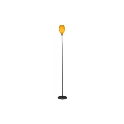 Lampa podłogowa Izza amber AZzardo  AZ1078  klosz w kształcie kielicha ze szkła