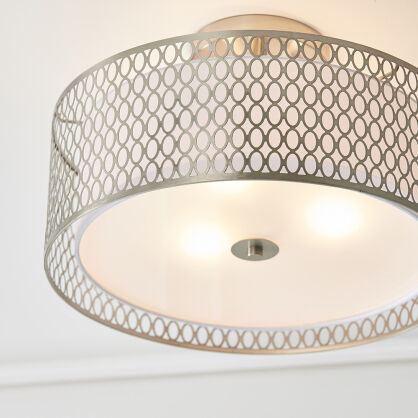 Lampa sufitowa CORDERO nikiel ENDON LIGHTING 81966  
