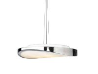 Lampa wisząca Circulo 58 chrom AZzardo MD 5657L AZ0988 CH wykonana jest ze stali w kolorze chromu i szkła - 3