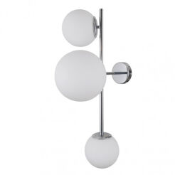 KINKIET VAILANTE WL-31221-3B-CH ITALUX CHROM ART DECO 