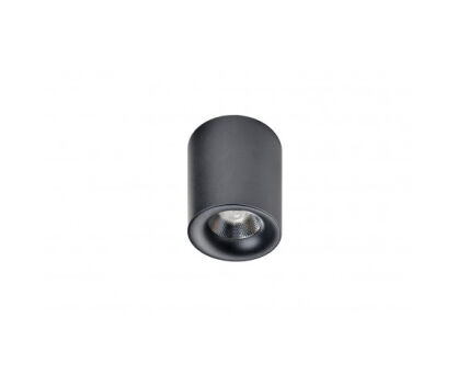 Lampa sufitowa techniczna Plafon Mane AZ2844 AZzardo okrągła oprawa w kolorze czarnym tuba 3000K/4000K