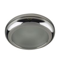 Lampa wpuszczana Biagio AZzardo NC571- CH techniczna kolor chrom okragła AZ1492 IP44