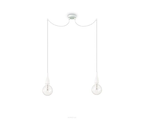 Lampa wisząca Minimal SP2 112718 NOWOCZESNY IP20  METAL Ideal Lux LAMPA WEWNĘTRZNA BIAŁA OPRAWA W MINIMALISTYCZNYM STYLU