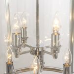 Lampa wisząca New York - P08434CH COSMO Light kształtem przypomina latarnię wykonana w stylu nowojorskim - 2