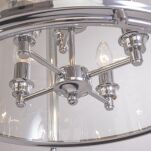 Lampa wisząca New York - P08434CH COSMO Light kształtem przypomina latarnię wykonana w stylu nowojorskim - 4