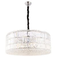 Lampa kryształowa MAXLIGHT PUCCINI LAMPA WISZĄCA 80 CM P0268