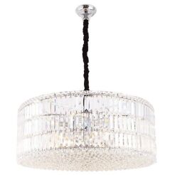 Lampa kryształowa MAXLIGHT PUCCINI LAMPA WISZĄCA 80 CM P0268