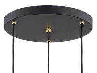Lampa wisząca OAKLAND 6105 Argon dymione szklane klosze 3xG9 - 4