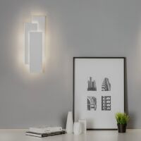 Lampa ścienna kinkiet Edge 560- Astro  1352001 7385 potrójna modernistyczna led biała 3 prostokąty złączone