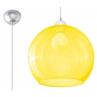 Lampa Wisząca BALL Żółty SL.0252 SOLLUX LIGHTING średnica 30 cm