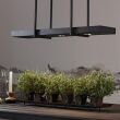 Lampa wisząca TRAY 105780 Markslojd metalowa na łańcuchu belka czarna stojak skandynawska - 5