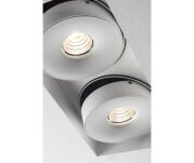 Podwójna regulowana oprawa sufitowa Multiva Evo 115.2 Trimless Edge.LED 25W On-Off Labra 4.1952 - 2