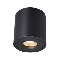 Lampa natynkowa RONDIP SL ACGU10-159  ZUMALINE CZARNA TUBA  IP44 
