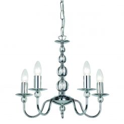 Lampa wisząca PARKSTONE chrom 5lt ENDON LIGHTING 2013-5CH  