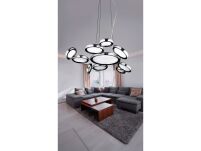 Lampa wisząca SATELLITE AZ1786 nowoczesny nietuzinowa kolor chromu wiele źródeł światła - 2
