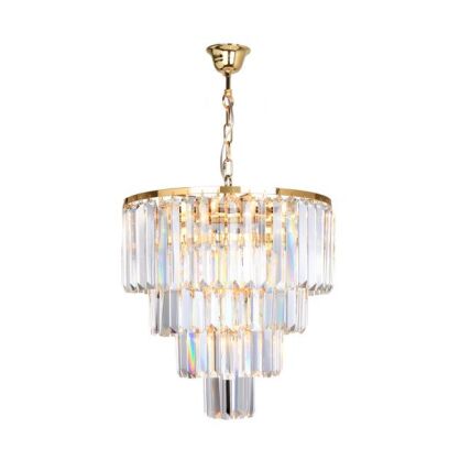 LAMPA WISZĄCA LAMPA WEWNĘTRZNA (WISZĄCA) ZUMA LINE AMEDEO PENDANT 17106/4+1-GLD