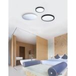 Plafon MALTA R40 AZZARDO średnica 40 cm LED 32W 3000K/4000K - 3