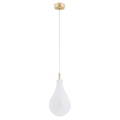 Lampa wisząca OAKLAND 4696 Argon biała kropla G9