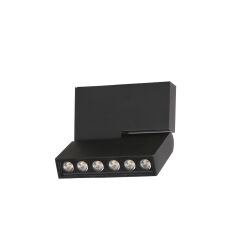 Lampa sufitowa LEON 5 AZ3489 Azzardo wbudowany moduł LED regulowany kąt padania strumienia światła