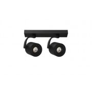 Lampa sufitowa BROSS ARM 2 AZ3503 czarne 2 tuby na nóżce 2 ruchome źródła światła na podłużnej listwie