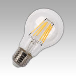 ŻARÓWKA LED E27 A60 FILAMENT RETRO 6W 600lm CIEPŁA - 2