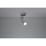 PLAFON DIREZIONE Biały SOLLUX  Lampa Ścienna NOWOCZESNY stal  SL.0495 metalowa lampa  SOLLUX LIGHTING tuby - 2