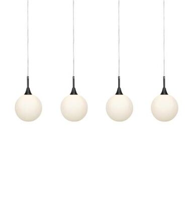 Lampa wisząca QUATTRO 4L Czarny 107762