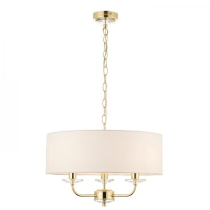 Lampa wisząca NIXON złota ENDON LIGHTING 70560  