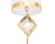 Lampa podłogowa BENARDI LDF 5529 (GD+WT) Lumina Deco złota 154 cm - 2