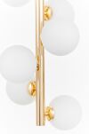Lampa sufitowa PETRICA W7 LDC 6033-7 (GD) Lumina Deco złota z białymi kulami - 2