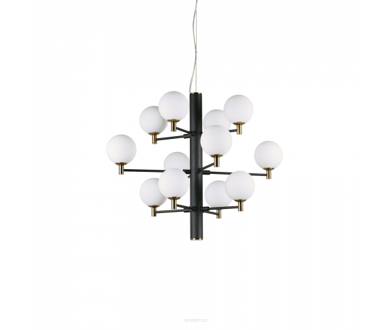 Lampa wisząca Żyrandol Copernico SP12 197319 NOWOCZESNY IP20 G9 METAL Ideal Lux OPRAWA W STYLU NOWOCZESNYM 