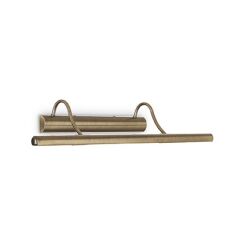 Kinkiet Mirror-10 AP4 BRUNITO Ideal Lux  017310  metalowa oprawa w kolorze brązu idealny nad obraz lustro galeryjka