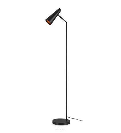 Lampa podłogowa PEAK 107900 Markslojd CZARNA  WYKONANA Z METALU WYSOKOŚĆ 125 CM 