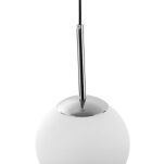 Lampa wisząca FREDICA LDP 6030-150 (CHR) Lumina Deco Klasyczna kula CHROM - 3