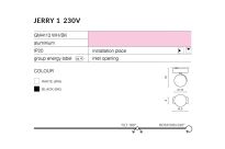 Reflektor Jerry 1 230V LED  AZzardo GM4113 WH  AZ1366 biała regulowany strumień swiatła - 3