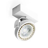Reflektor Jerry 1 230V LED  AZzardo GM4113 WH  AZ1366 biała regulowany strumień swiatła