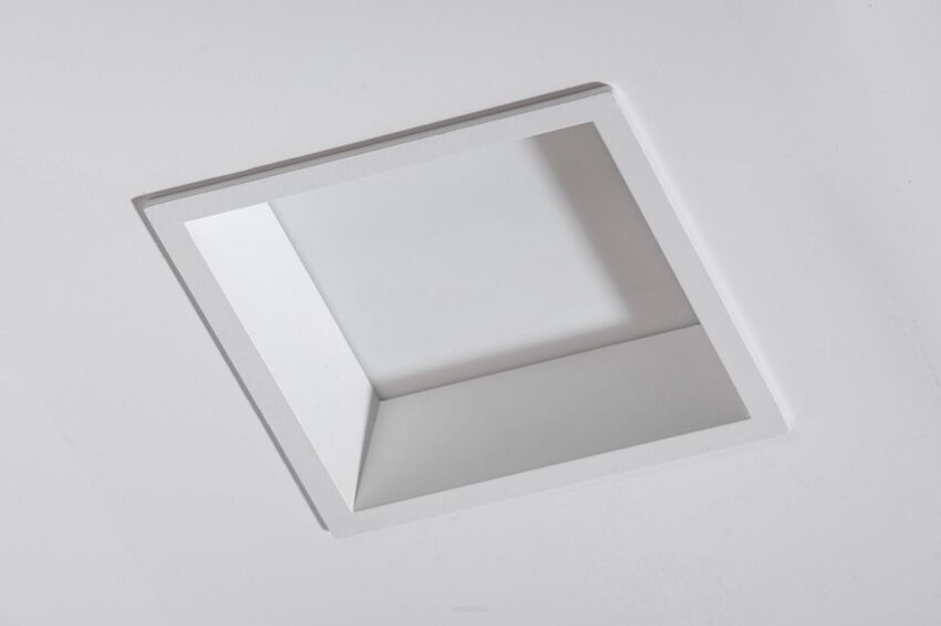 Oprawa wpuszczana AIDA SQUARE 16W AZ4228 szerokość 14.5 cm 3000K biała