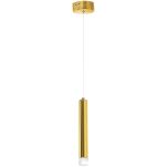 Lampa wisząca milagro  ML5713  goldie tuba złota  - 2