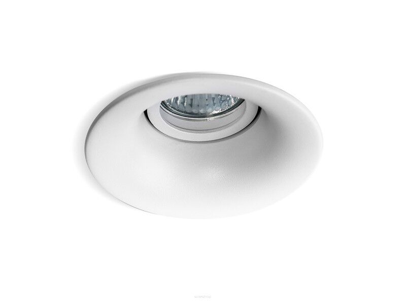 Lamp sufitowa wpuszczana okrągła biała Remi GM2116 WH