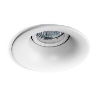 Lamp sufitowa wpuszczana okrągła biała Remi GM2116 WH