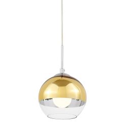 NOWOCZESNA LAMPA WISZĄCA ZŁOTA VERONI D15 LDP 1029-150 (GD)