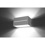 KINKIET LABO MAXI Biały PROSTOKĄT SOLLUX  Lampa Ścienna NOWOCZESNY stal  SL.0528 lampa  SOLLUX LIGHTING - 2