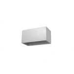 KINKIET QUAD MAXI SZARY PROSTOKĄT SOLLUX  Lampa Ścienna NOWOCZESNY stal  SL.0526 lampa  SOLLUX LIGHTING - 2