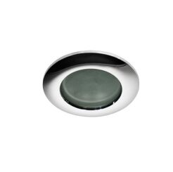 Lampa sufitowa Emilio AZzardo GM2104 CH AZ0808 chrom techniczna okrągła biała
