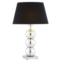 Lampa stołowa FUDŻI 3622 Argon Szykowna chrom + czarny