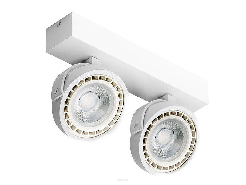 Reflektor Jerry 2 12V LED AZzardo GM4205 WH  AZ1369 biała regulowany strumień swiatła