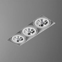 Oprawa wpuszczana Squares 111x 3 Trimless  Aquaform 32013 różne kolory wykończenia techniczna regulowana