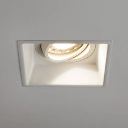 Lampa sufitowa wpuszczana Minima Square Adjustable- Astro 5737 biała techniczna kwadrat
