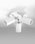 Plafon RING 3P Sollux Lighting SL.1015 biały 3 reflektory - 5